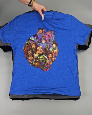 Фотография  374 - Футболки м/ж (Super T-Shirts Printed)#10 кг, ЛОТ СХ-0272 оптом в Магадане и Магаданской области