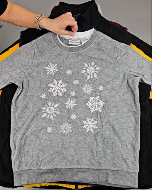 Фотография  414 - Толстовки флис м/ж (Adult Fleece Tops Pr/Lux)#18 кг, ЛОТ СХ-0263 оптом в Магадане и Магаданской области