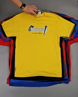 Фотография  490 - Футболки м/ж (Super T-Shirts Printed)#10 кг, ЛОТ СХ-0271 оптом в Магадане и Магаданской области