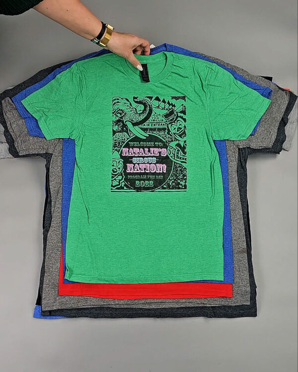 Фотография  171 - Футболки м/ж (Super T-Shirts Printed)#10 кг, ЛОТ СХ-0272 оптом в Магадане и Магаданской области